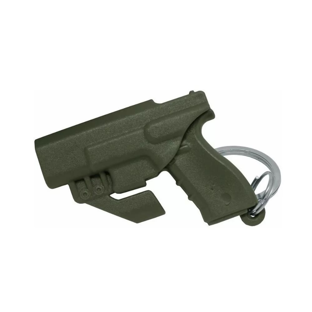 Chaveiro Pt Glock + Coldre Removível Verde - Imagem 3