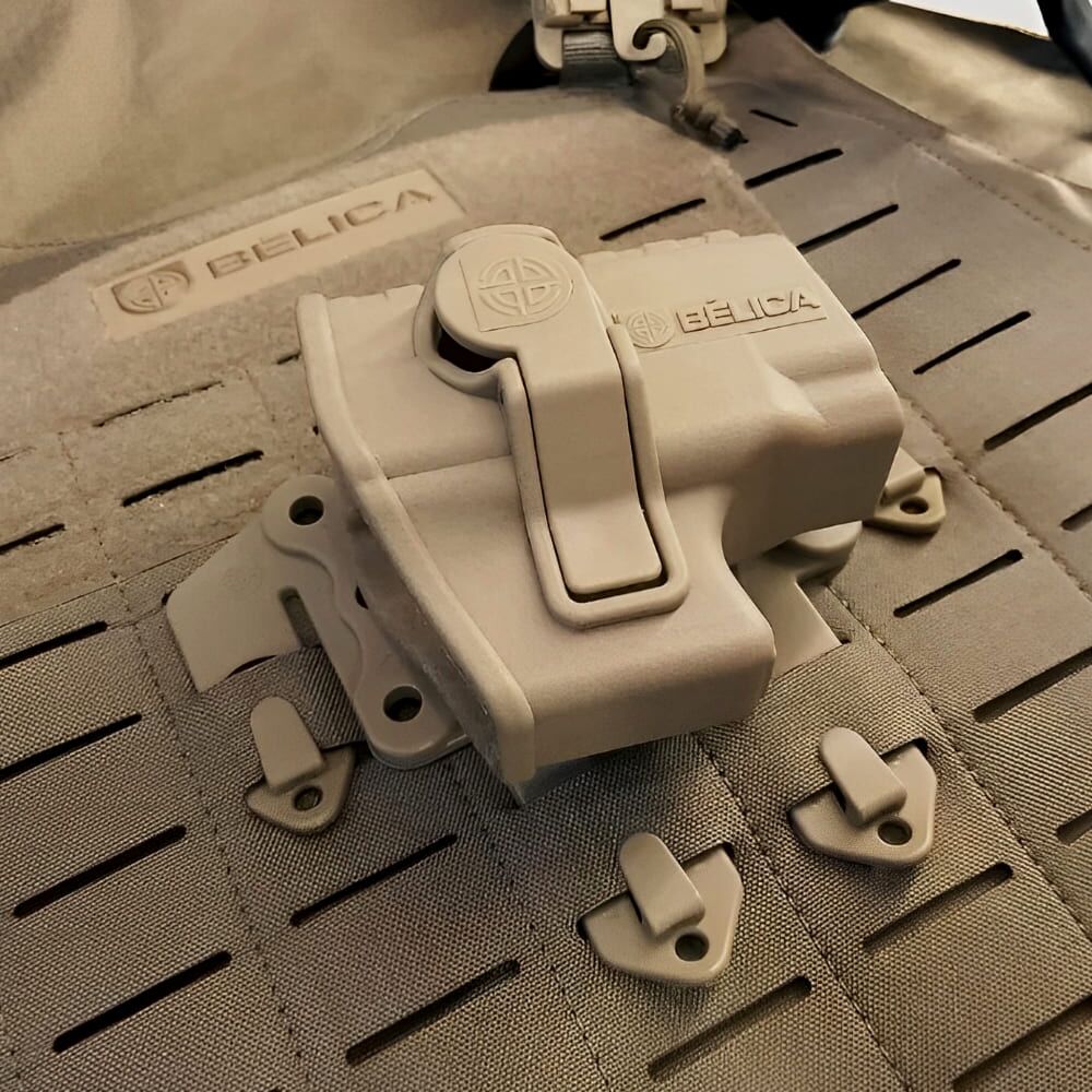 Coldre Eagle Fit Molle Bélica Tan (Canhoto) - Imagem 4