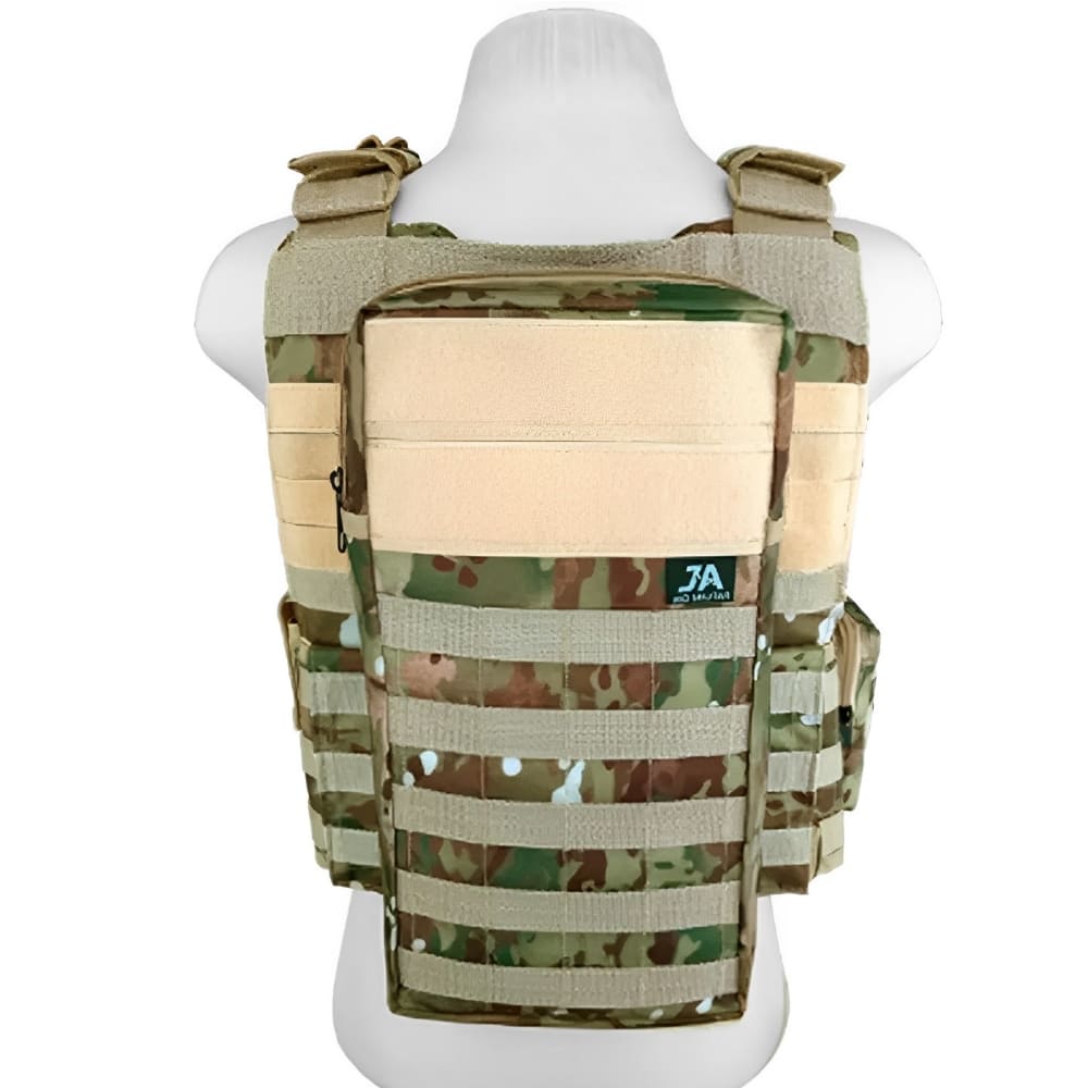 Colete Plate Carrier com 8 Acessórios - Multicam - Imagem 3
