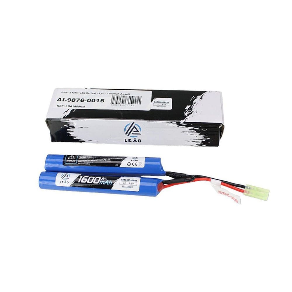 Bateria NIMH 9.6V - 1600mAh - Leão - Imagem 2