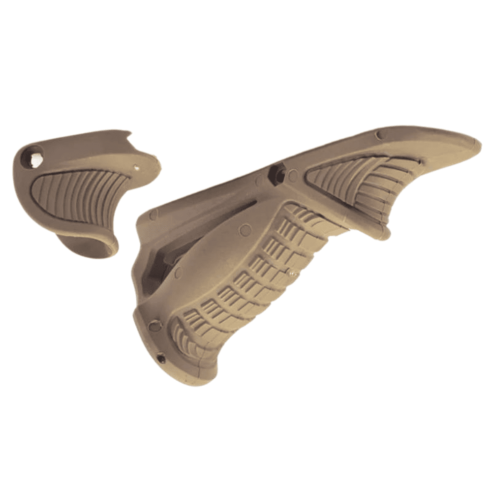 Front Grip Angular PTK + Apoio Polegar - Tan - Imagem 2