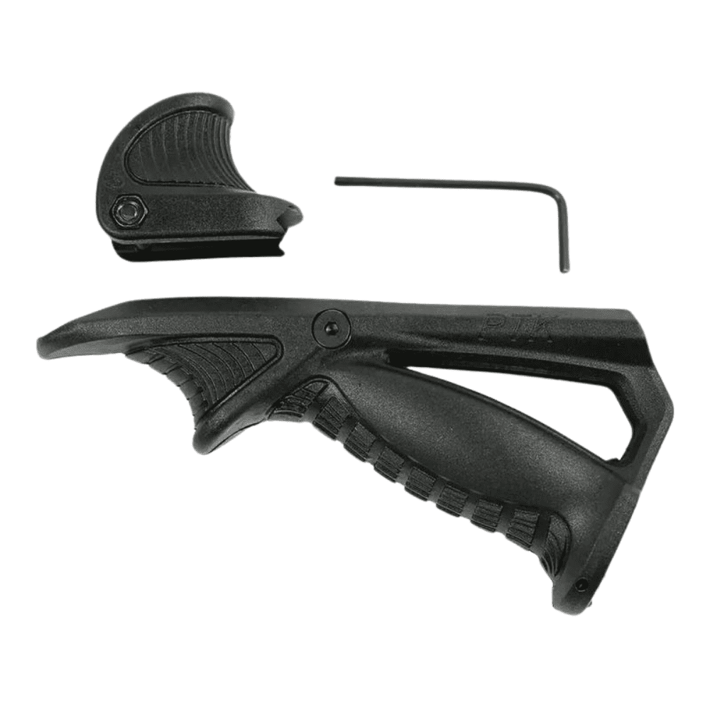 Front Grip Angular PTK + Apoio Polegar - Preto - Imagem 2