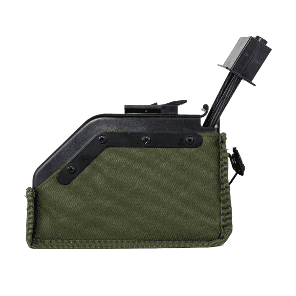Magazine Airsoft Drum M249 6mm (1500 BBs) - Imagem 2