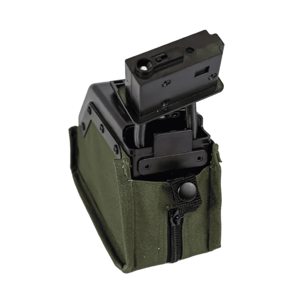 Magazine Airsoft Drum M249 6mm (1500 BBs) - Imagem 4