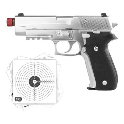 Airsoft Pistola P226 SILVER GBB 6mm - Rossi