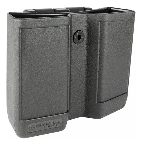 PORTA CARREGADOR DUPLO FAST GENERAL COLDRES PRETO