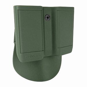 PORTA CARREGADOR DUPLO PADDLE BELICA VERDE