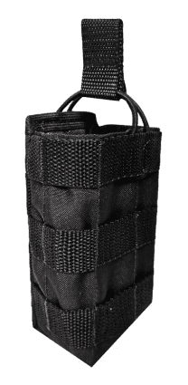 Porta Carregador Duplo Modular Preto