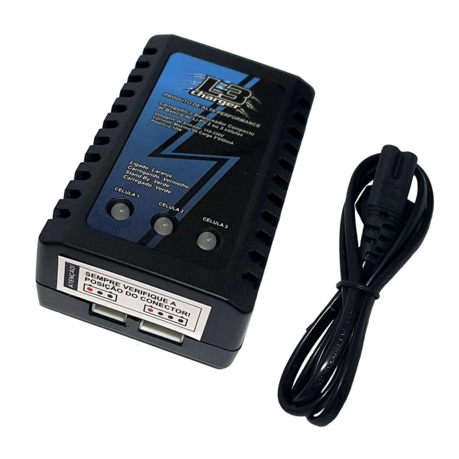 Carregador de Bateria L3 para LiPO - Imagem 3